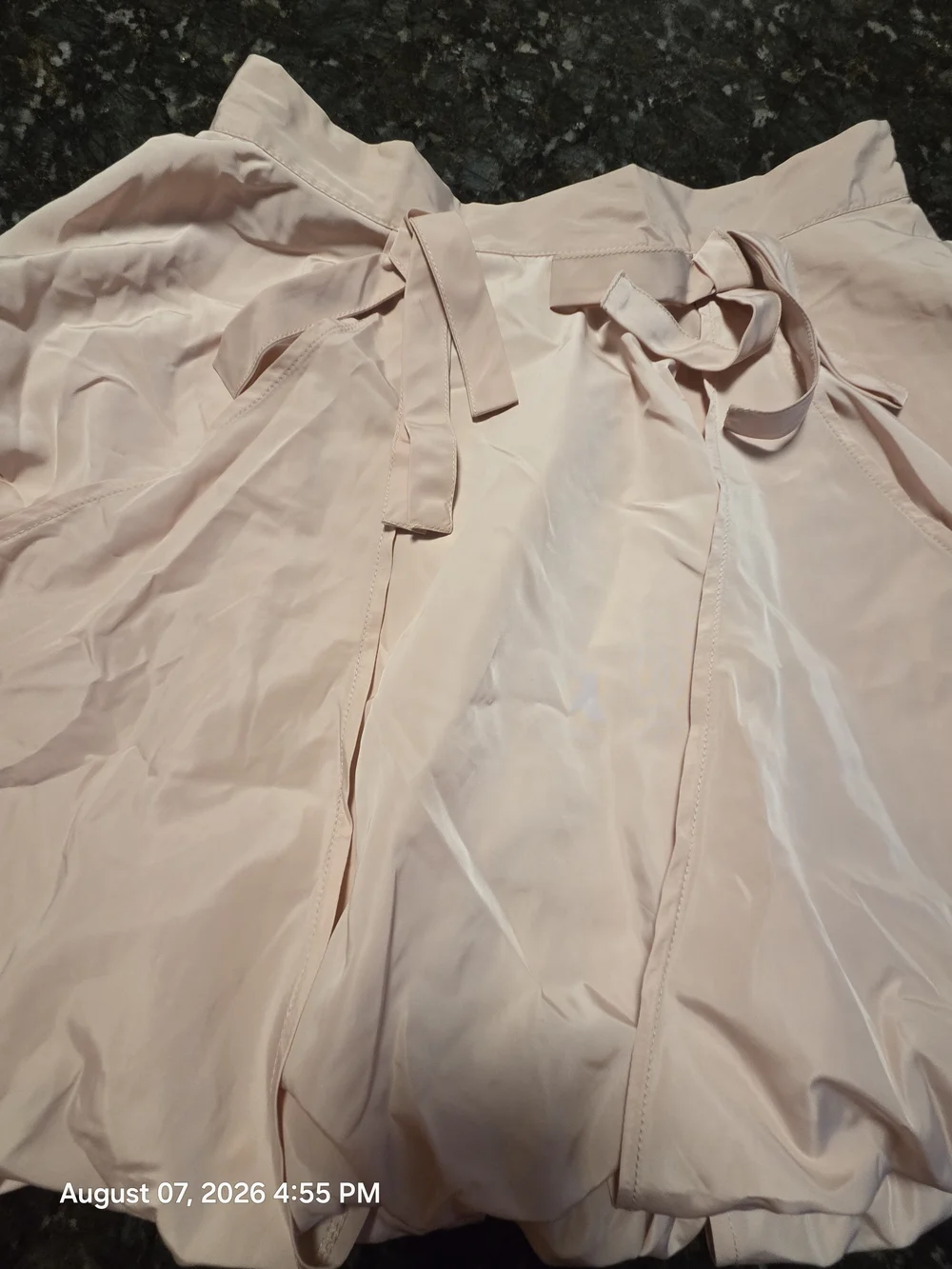 Forever 21 Light Pink Bubble A-Line Skirt